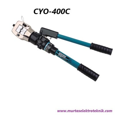 CYO-400C 16-400 mm² HİDROLİK PABUÇ SIKMA PENSESİ
