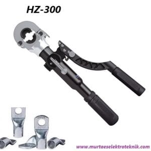 HZ-300 16-300 mm² HİDROLİK PABUÇ SIKMA PENSESİ