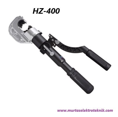 HZ-400 16-400 mm² HİDROLİK PABUÇ SIKMA PENSESİ