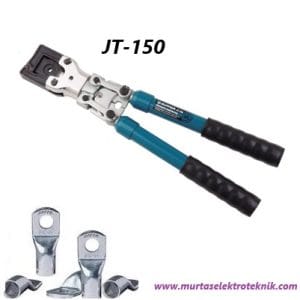 JT-150 10-150 mm²  MEKANİK PABUÇ SIKMA PENSESİ