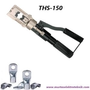 THS-150 10-150 mm² HİDROLİK PABUÇ SIKMA PENSESİ