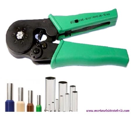 YAC-9 YÜKSÜK SIKMA PENSİ ALTIGEN SIKMA 0.08-6mm2