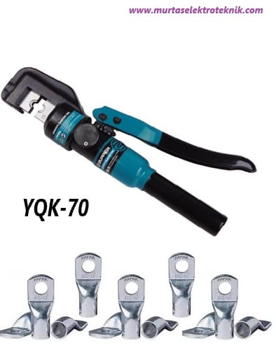 YQK-70 HİDOLİK SKP SIKMA PENSESİ 16-70mm2