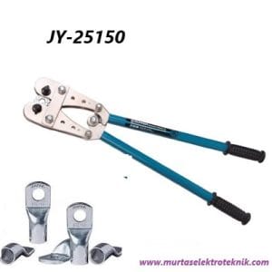 JY-25150 25-150 mm² MEKANİK PABUÇ SIKMA PENSESİ